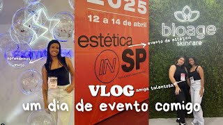 VLOG na Estética In SP Evento de estética incrível [upl. by Enaile]