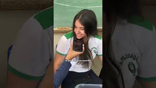 ALUNOS NA ESCOLA🤣 Tive que entrevistar essa rapaziada de novo youtubeshorts shorts professor [upl. by Sugar]