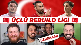 SADECE TÜRK FUTBOLCULAR REBUILD  FIFA 23 ÜÇLÜ REBUILD LİGİ [upl. by Eldon]