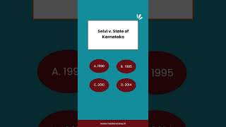 Guess the year Constitution landmark Case lawnet ugcnetlaw netjrflaw [upl. by Gav370]