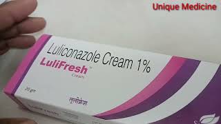 Lulifresh Cream Luliconazole Cream IP ।। Fungal Infection Treatment [upl. by Wier]