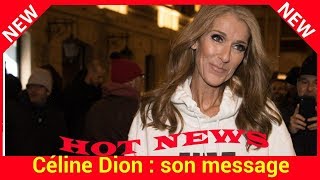 Céline Dion  son message d’admiration pour sa mère [upl. by Ahsiuqal]