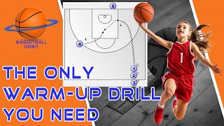 The Only WarmUp Drill Your Youth Basketball Team Needs [upl. by Ahsetal]