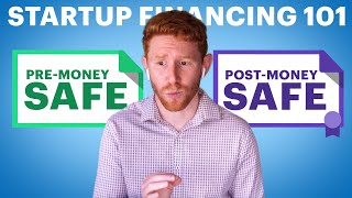 Startup financing 101 Premoney SAFE vs a postmoney SAFEwhats the difference [upl. by Malynda]