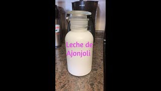 🍶LECHE de AJONJOLI RECETA [upl. by Syned]