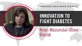 Biocon’s Kiran MazumdarShaw Innovation to Fight Diabetes [upl. by Nosauq]