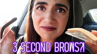 Testing 3Second Eyebrow Stamps [upl. by Annuahsal]