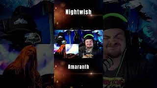 Nightwish  Amaranth  Reaction nightwish music musicreactions reaction metal metalmusic [upl. by Thurlough]