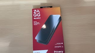 ZAGG InvisibleShield Glass Elite Screen Protector for Apple iPhone 15 Pro Review [upl. by Aretak]