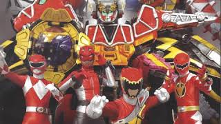 Kyoryuger Vs GoBusters Dino Henshin Theme [upl. by Akemehs771]