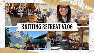 Knitting Retreat Vlog  Going to the Hippy Strings Knitters Retreat [upl. by Viguerie]