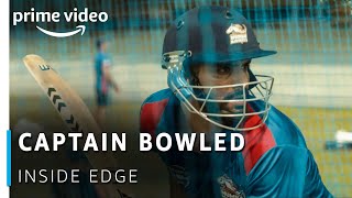 Captain Bowled  Siddhant Chaturvedi Angad Bedi  Inside Edge Cricket Scene  Amazon Prime Video [upl. by Eddy883]