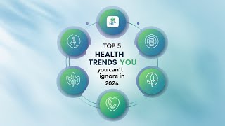 TOP 5 HEALTH TRENDS YOU CANT IGNORE IN 2024 [upl. by Canotas98]