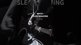 BMTH  Sleepwalking COVER bringmethehorizon bmth guitarcover bandlab [upl. by Scrogan]