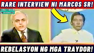 Rare Interview of Ferdinand Marcos Sr Before the Exile to Hawaii [upl. by Martine3]