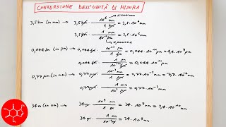 Conversione di un’unità di misura in un suo multiplo o sottomultiplo  lezione di chimica [upl. by Hermina38]