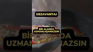 GASTRONOMİ BÖLÜMÜNÜN AVANTAJLARI VE DEZAVANTAJLARI [upl. by Asiled]