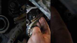 Failed cloyes timing chain tensioner [upl. by Nnasor192]