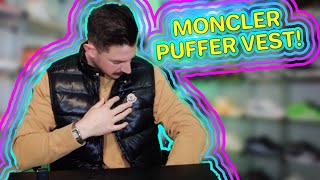 Unboxing Moncler Vest [upl. by Septima]