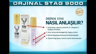 Stag 9000 Geciktirici Sprey Hakkında [upl. by Otte856]