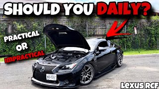 Should You Daily Drive An RCF  The Truth… [upl. by Hahnert]