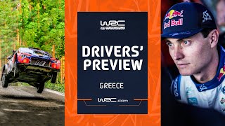 Drivers Preview  WRC EKO Acropolis Rally Greece 2024 [upl. by Coleman]