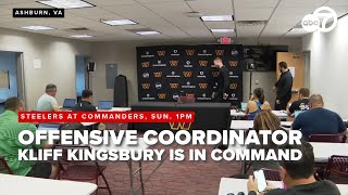 Kliff Kingsbury commands Washingtons formidable offense [upl. by Suidualc]