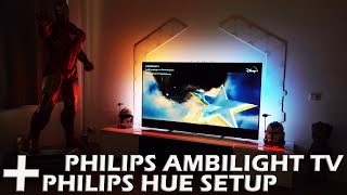 Wie verbinde ich mein Ambilight TV mit Phillips HUE [upl. by Althea471]