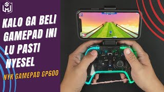 GW SAMPE PUSING REVIEW GAMEPAD INI BANYAK BANGET FITURNYA  POKONYA GAMEPAD NYK GP600 INI TERBAIK [upl. by Tamarah]