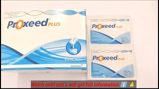 Proxeed plus for Men health conception uses and side effects review  Medic Health [upl. by Radke753]