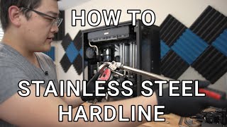 How to Stainless Steel Tube Your Water Cooled PC  Cutting amp Bending [upl. by Saile]