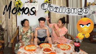 Momo Challenge With My Family 🥟  Recipe   Alisha Thapa [upl. by Matthia]