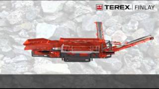 Terex Finlay 984 Screener Animation [upl. by Lika]