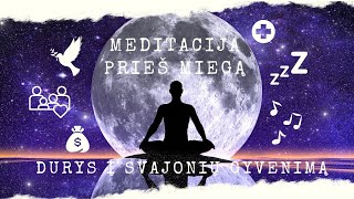 Atidaryk Duris Į Svajonių Gyvenimą  Vedama Meditacija Prieš Miegą  528 Hz [upl. by Ecirtac]