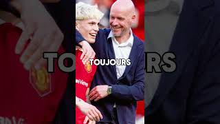 pourquoi Garnacho et Ten Hag ne se parlent plus  ❌️🔴 football garnacho tenhag manunited [upl. by Akerdna]