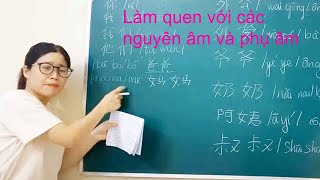 Làm quen với các nguyên âm và phụ âm trong tiếng Trung Quốc [upl. by Zanlog376]