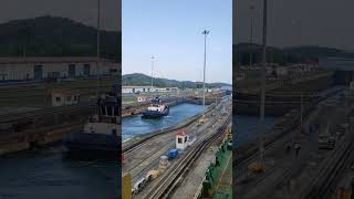 panama canal lock seafarer tankership [upl. by Annekim]