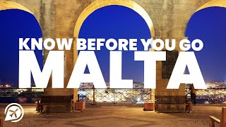 Things to KNOW before you VISIT MALTA [upl. by Darryl498]