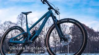 Deviate Highlander 140mm AllMountain Bike Review [upl. by Idette]