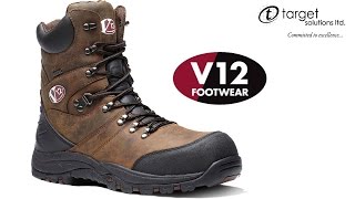 V12 Safety Footwear Introduction  Target Solutions Ltd [upl. by Atiuqel268]