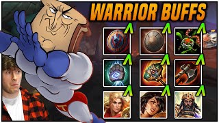 HUGE WARRIOR BUFF PATCH ARE THEY BACK  Gilgamesh Solo [upl. by Tildy]