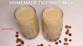 HOW TO MAKE TIGERNUT MILK [upl. by Goth795]