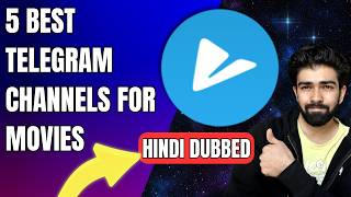 5 Best Telegram Channels for Movies HINDI DUBBED  Telegram Movie Download Channel Hindi 2024 [upl. by Dareg936]