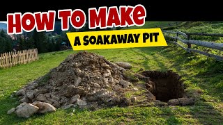 how to construct a soakaway pit  septic tank soakaway construction [upl. by Chapen]