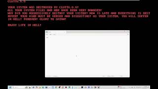 BootMissingexe and Clutt666exe crashes windows 7 VMware Workstation [upl. by Algernon]