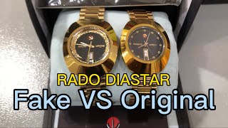 How to identify Original VS Fake RADO DIASTAR Watches [upl. by Chelsie802]