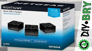 Netgear Nighthawk Mesh WIFI 6  Installation and Review  Getting Ready for Fiber [upl. by Innor]