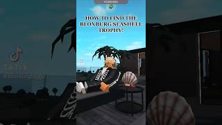 How to find the Bloxburg Seashell trophy bloxburg bloxburgroleplay bloxburgroblox bloxburghouse [upl. by Gunzburg]