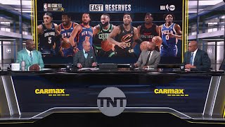 NBA AllStar 2024 Reserves Revealed East  Inside the NBA [upl. by Swerdna]