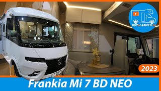 Motorhome Tour  Frankia Mi 7 BD NEO  2023  Mercedes  Caravan Salon Dusseldorf [upl. by Ttnerb]